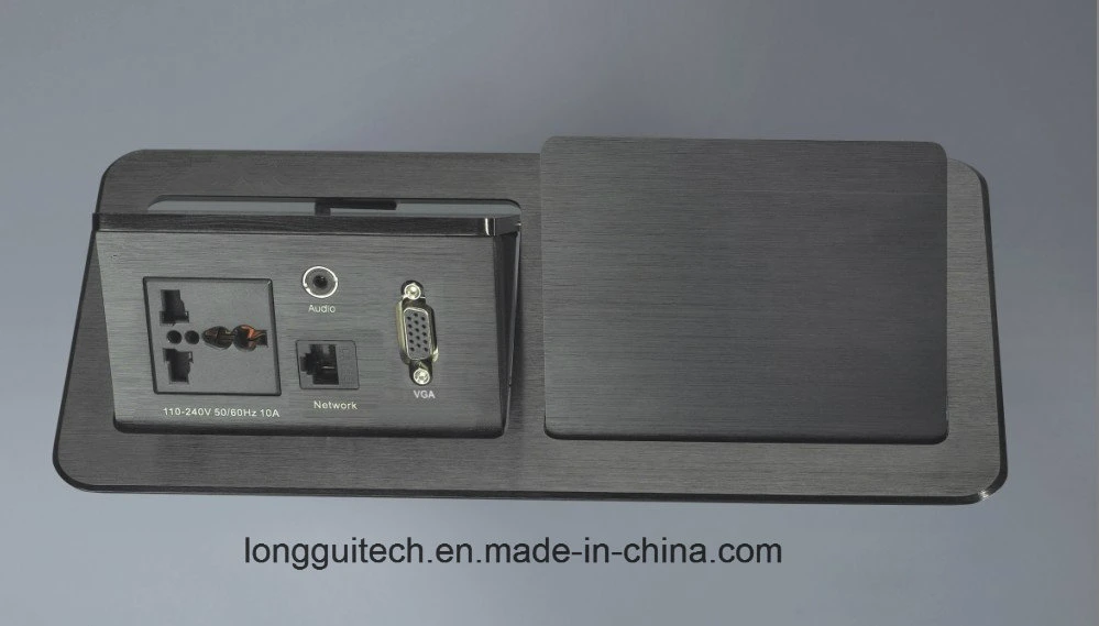 Dual Panel Desktop Pop -up Socket Lgt-304