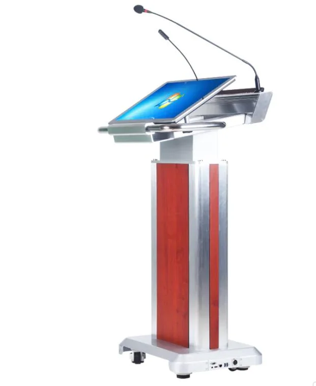 Factory Cost High-End Multimedia Speech Lectern for Church Lecture Hall