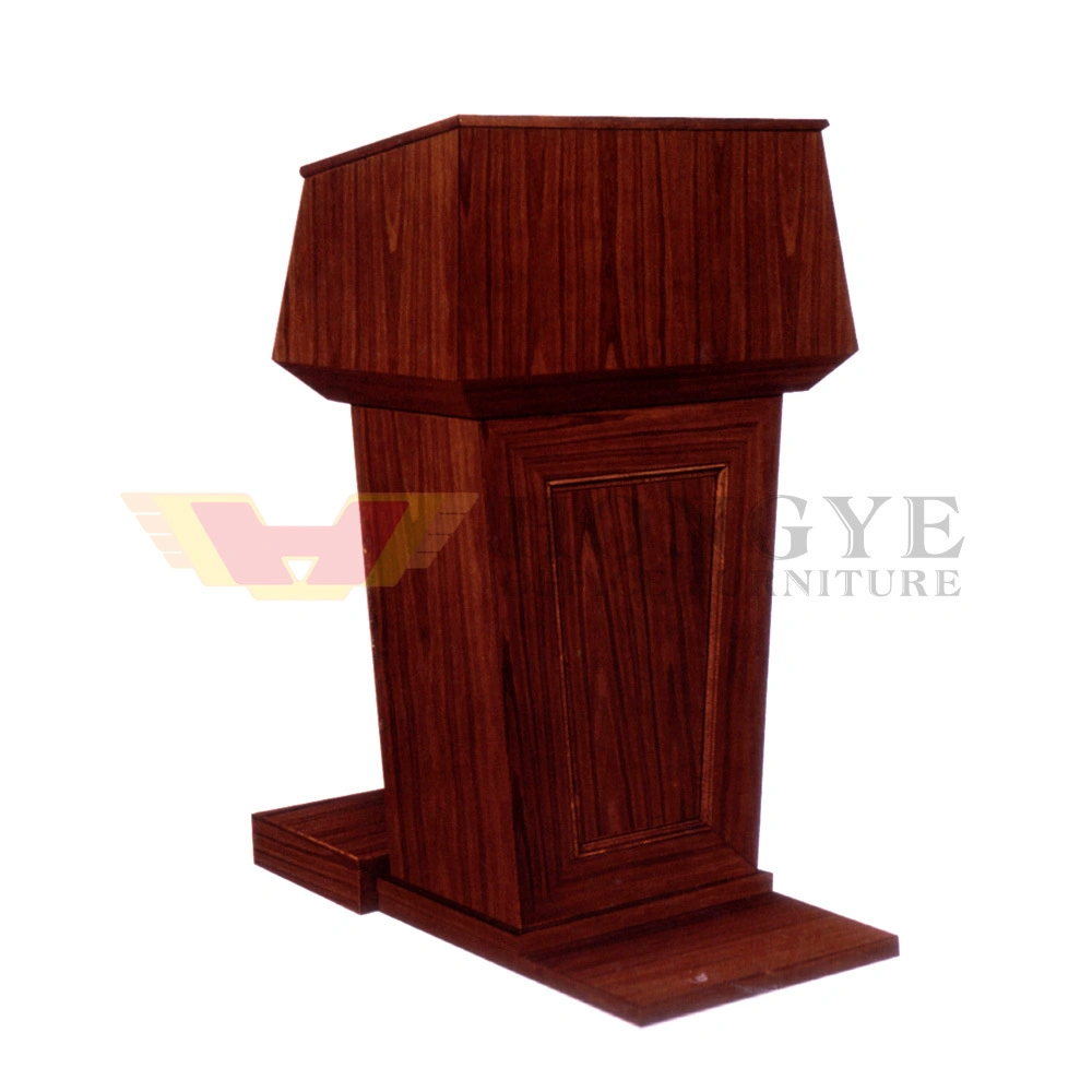 Public Wooden Official Discount Office Lectern (HY-A001)