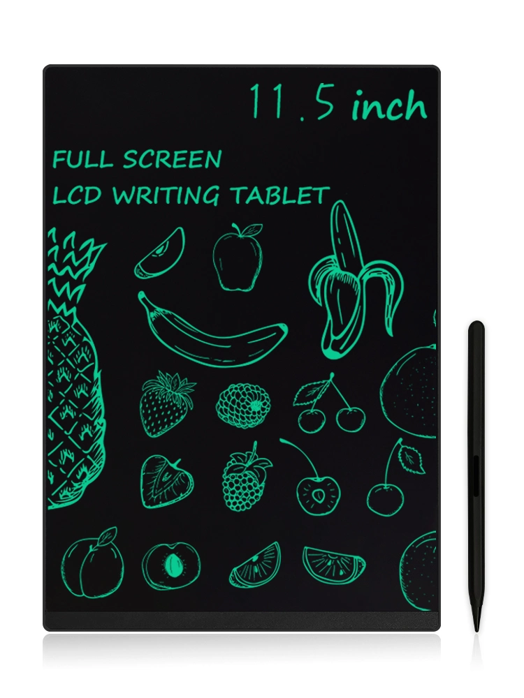 11.5 Inch Full Screen LCD Writing Tablet Super-Steel Integrated Stylus Smooth Durable Light Magnetic for Different Using Office Supply