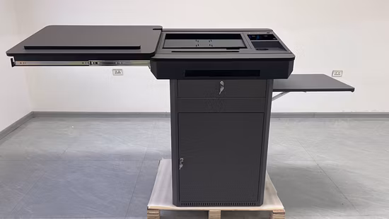 Modern School Podium Office Furniture Conference Room Podium Lectern