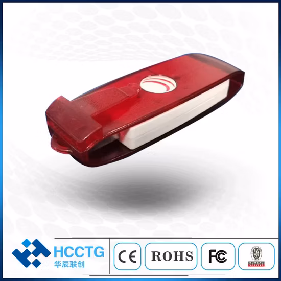 13.56MHz IC Card NFC Reader RFID Reader Writer Type C Smart Card Programmer (DCR37)