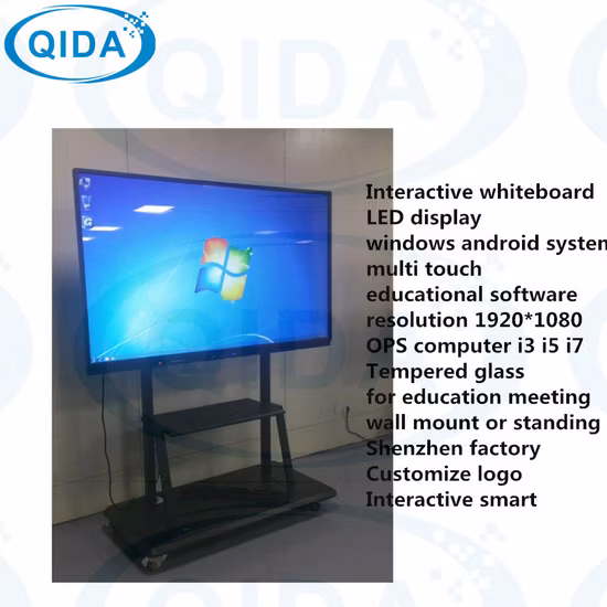 China LED LCD Movable Smart Touch Screen Display
