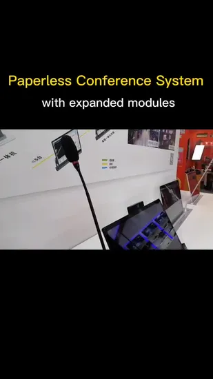 Intelligent Paperless Conference System Terminal